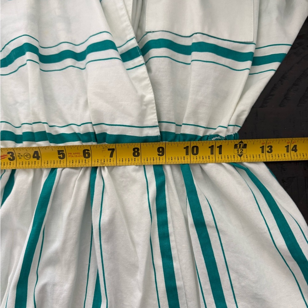 Vintage Midi Dress with Tie Front and Dolman Sleeves - Picture 13 of 14